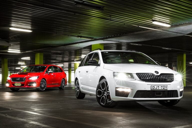 Subaru Levorg GT-S vs Skoda Octavia RS230 main