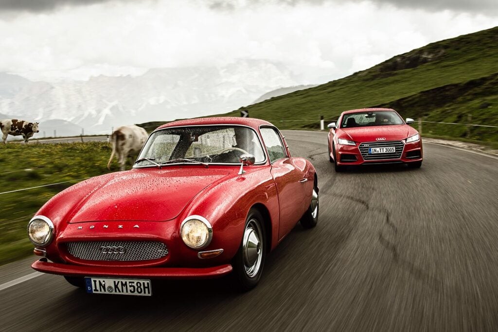 Audi TTS vs DKW Monza Coupe
