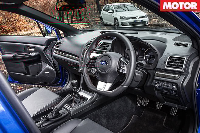 Subaru wrx interior