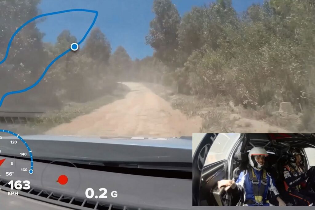 Hyundai i20 WCR passenger ride