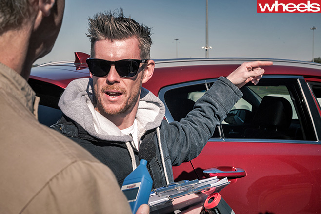 James -Whitbourn -testing -car