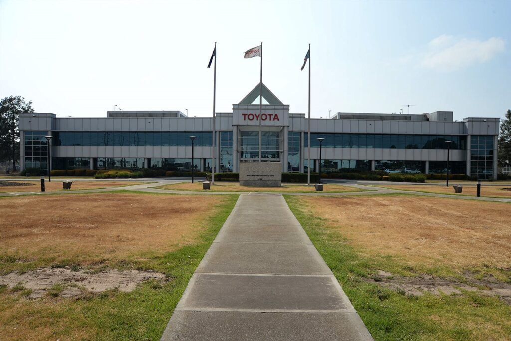 What happens after lights-out at Toyota’s Australian factory?