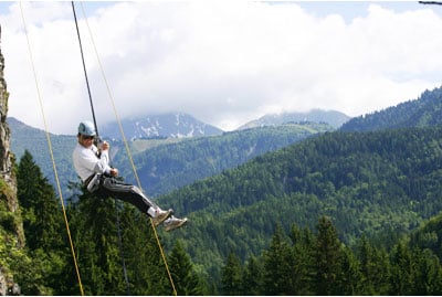 What do these extreme athletes have to do with motor sport?