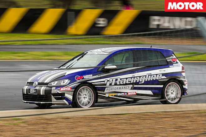 Harding Performance VW Golf R side