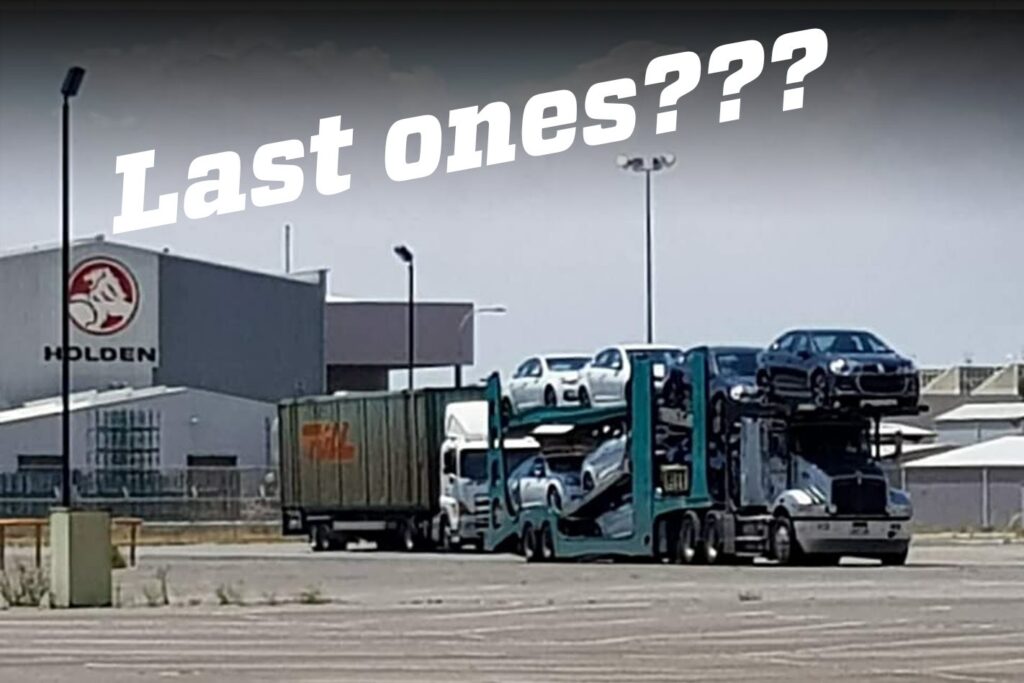 Last truckload of Holden Commodores leaves the factory