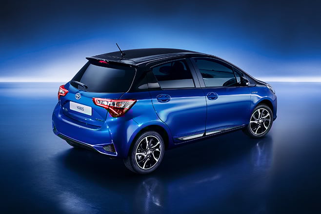 2017 Toyota Yaris rear