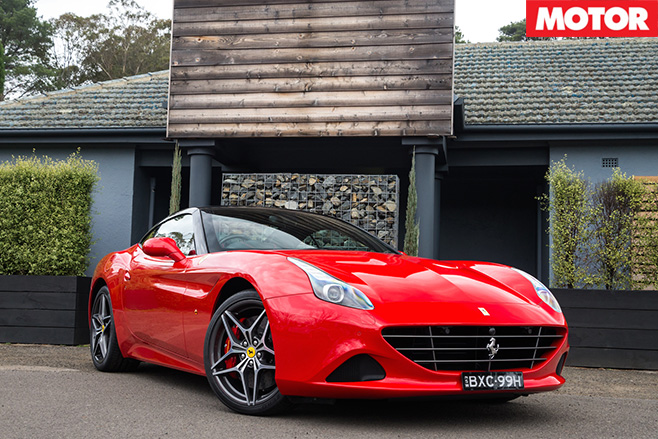 2016 Ferrari California T HS red front
