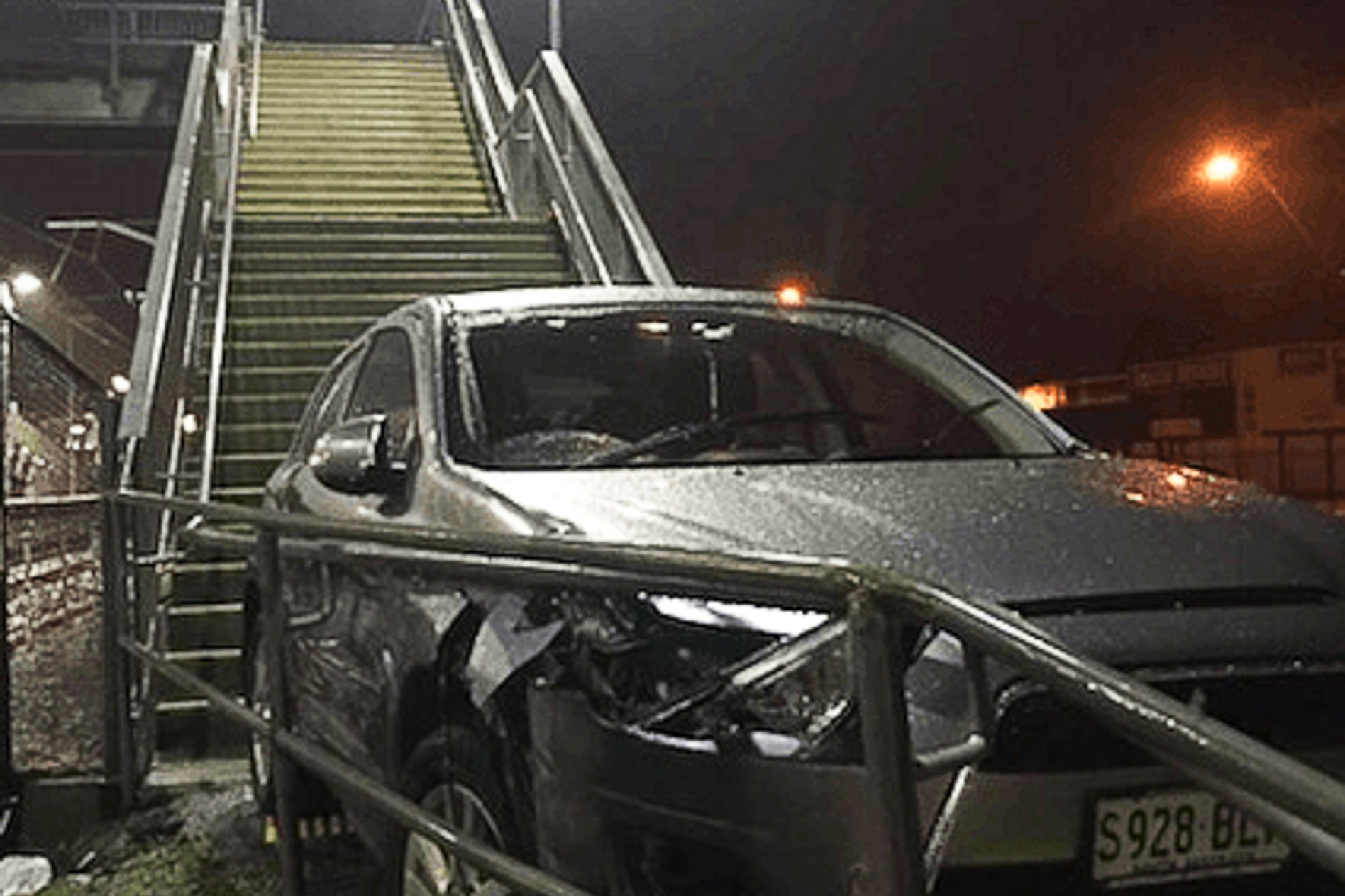 asx stuck in handrail