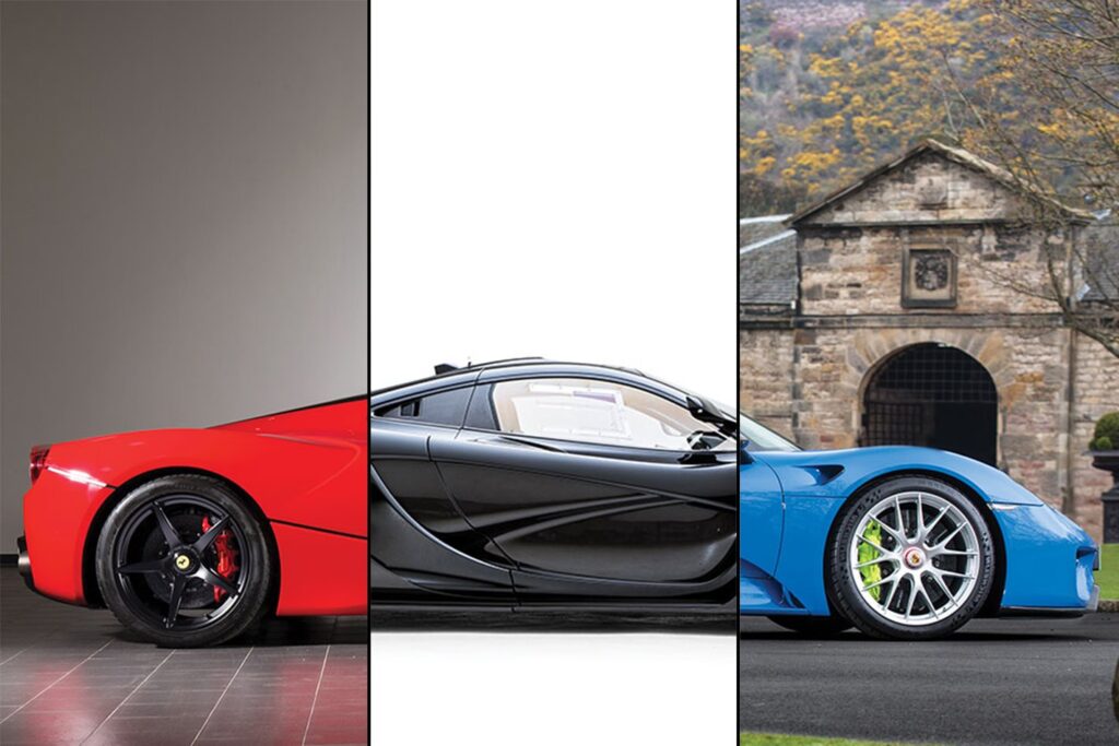 Hypercar Holy trinity auction