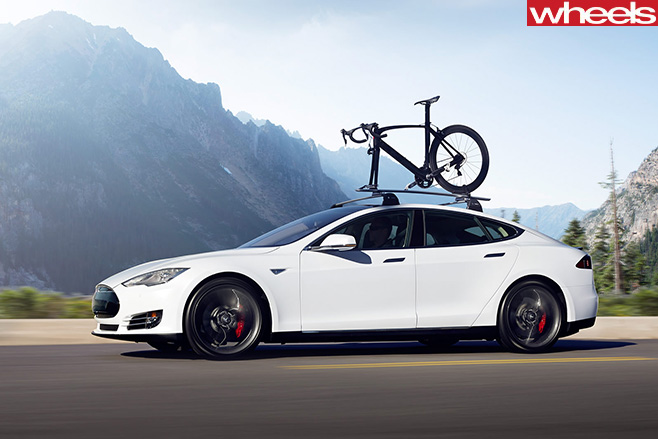 Tesla -Model -S-driving -side