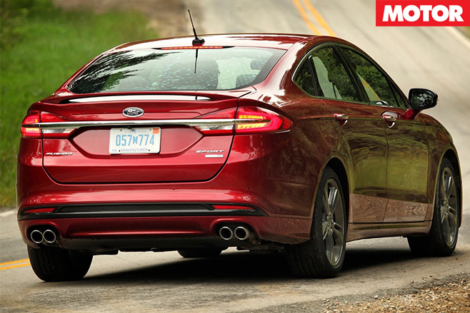 Ford Fusion XR6 sport rear