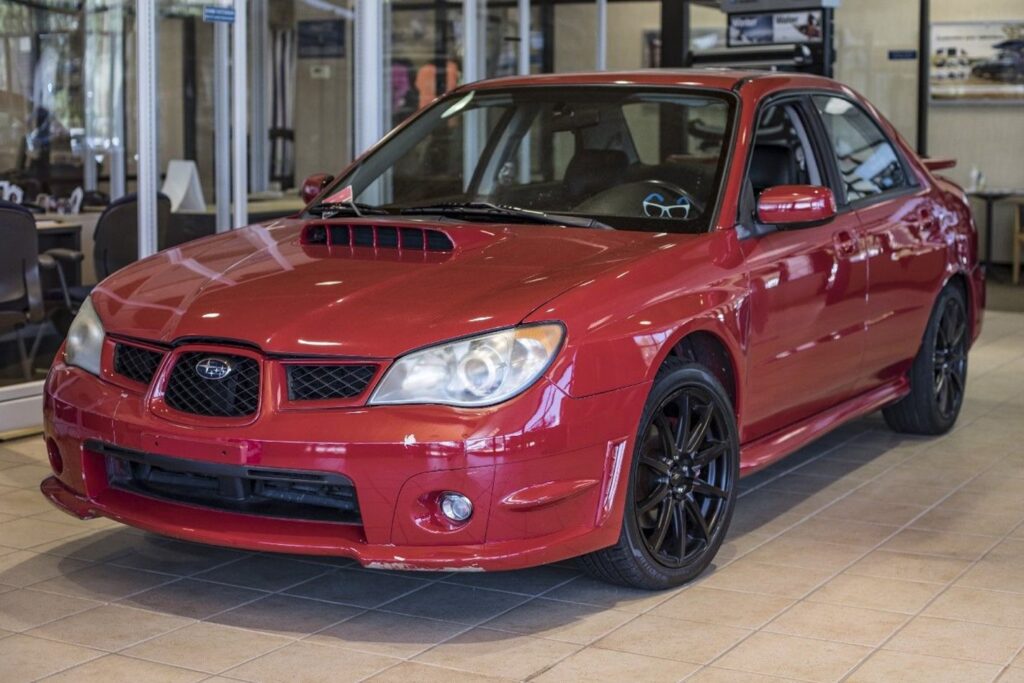 2006 Subaru Impreza WRX from Baby Driver