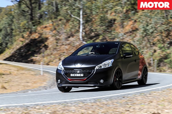 Peugeot 208 Gti 30th anniversary driving