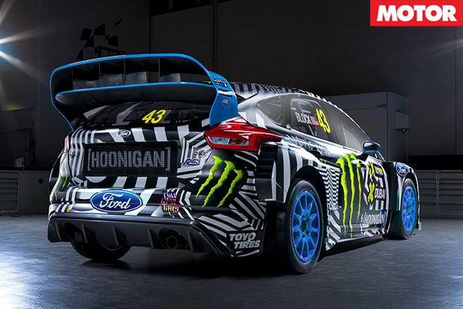 Ford Focus RS RX rear