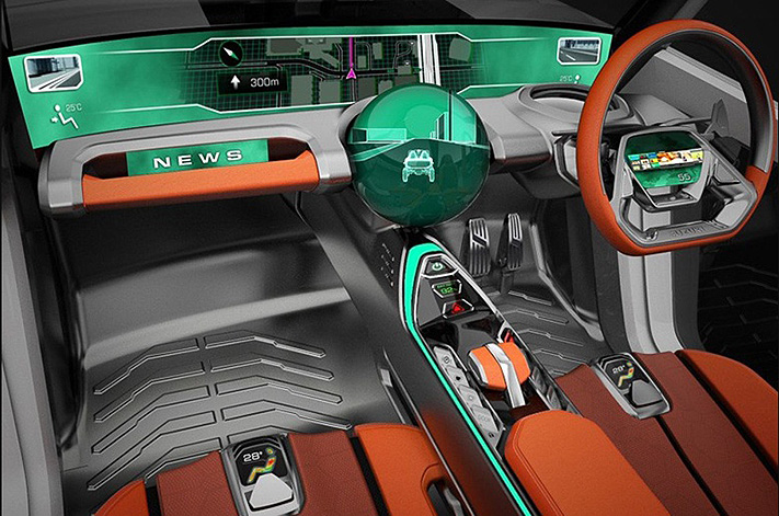 Suzuki e-Survivor EV concept INTERIOR
