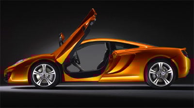 Wraps come off the McLaren MP4-12C