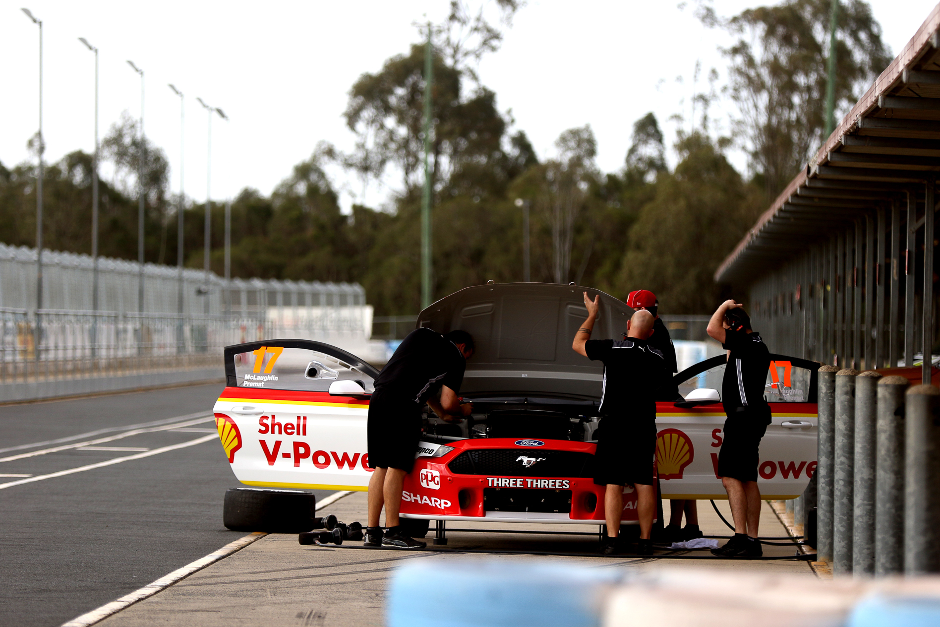 DJR Team Penske car 17 chassis 007 rebuild