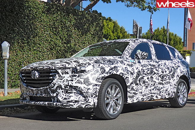 Mazda -CX-9-disguised -front