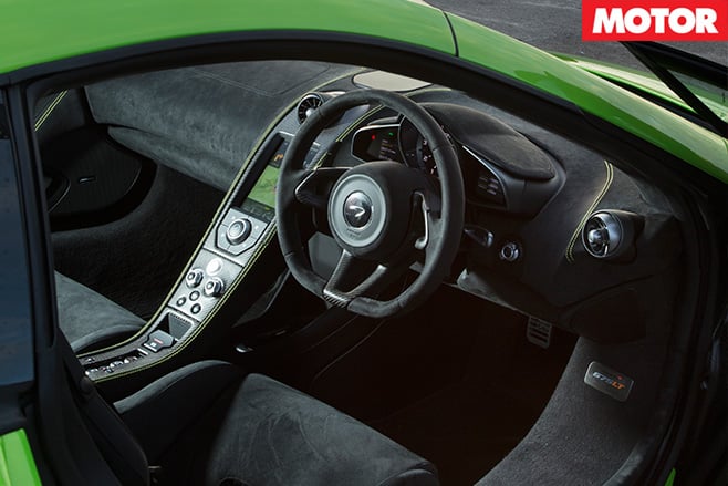 Mclaren 675LT interior