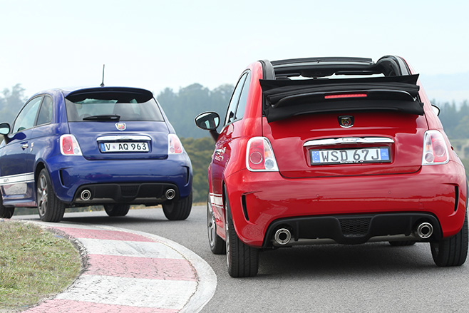 Fiat Abarth 595 rear