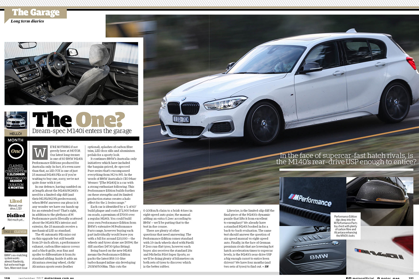THE GARAGE | BMW M140i