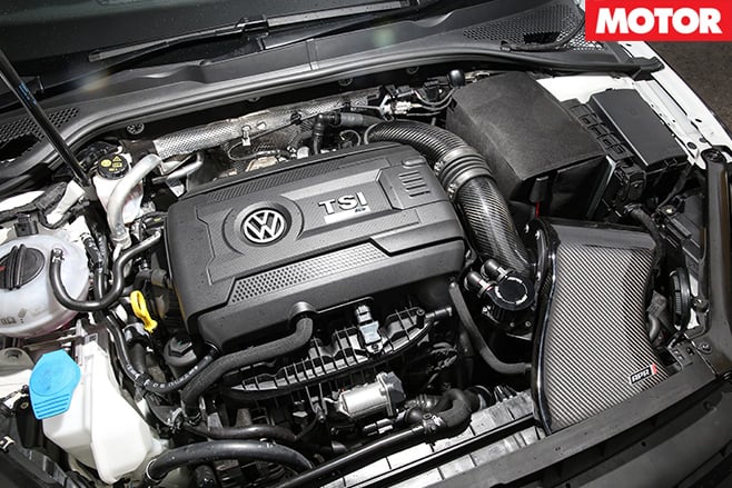 BWA Auto VW Golf R engine