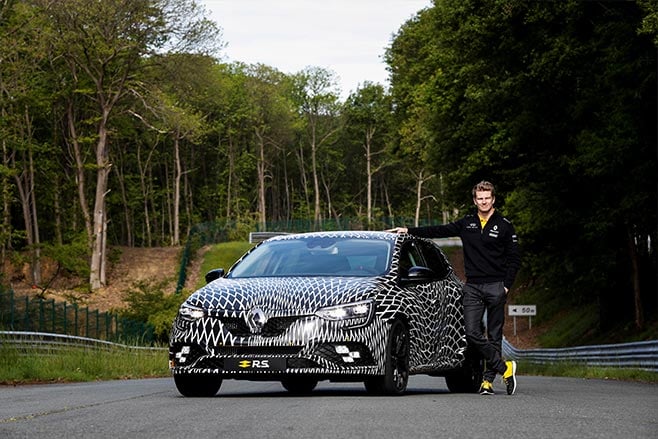 Nico Hulkenberg rneault megane RS