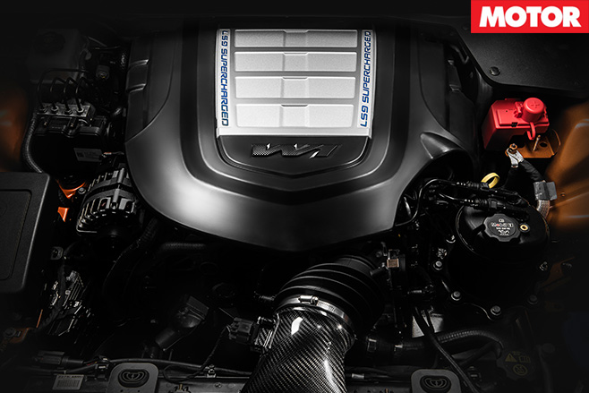 HSV GTSR W1 engine