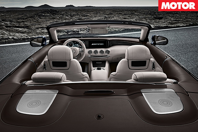 Detroit Motor Show mercedes amg S65 seats