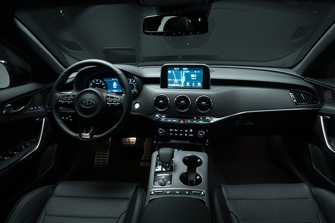 Kia Stinger GT electronics