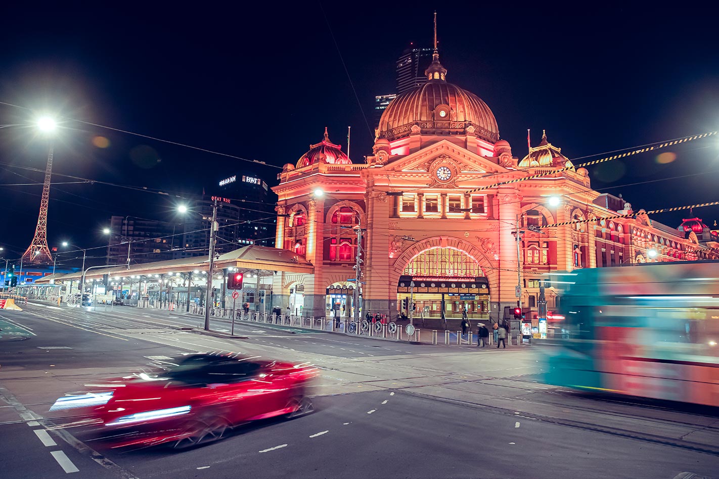 Ferrari F8 Tributo flinders street