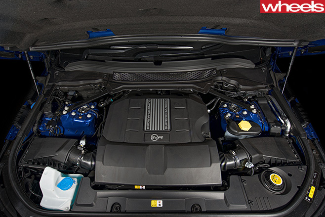 Land -Rover -Supercharged -engine
