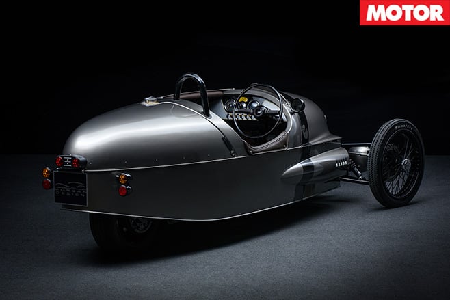 Morgan EV3 rear