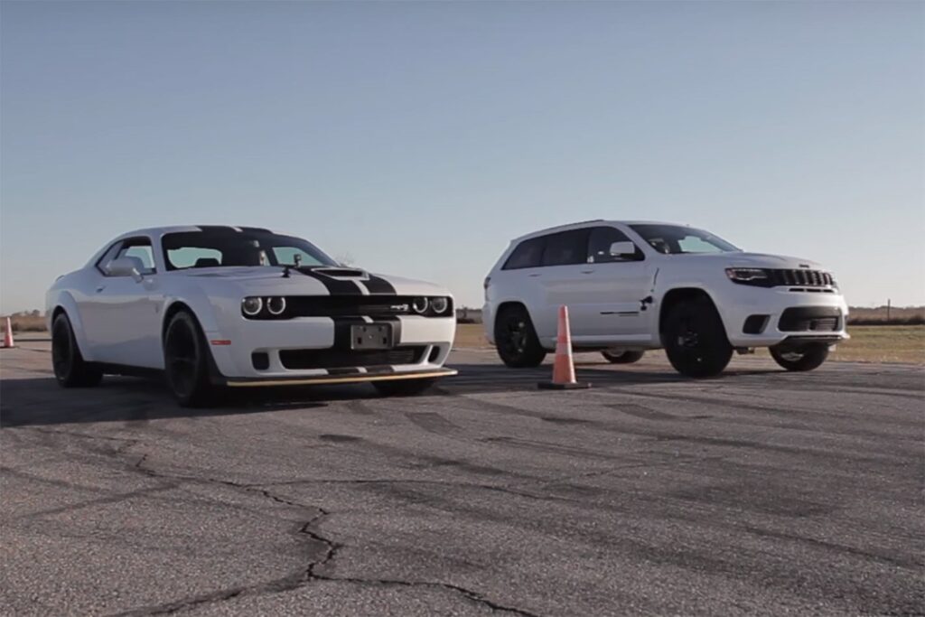 Jeep GC trackhawk hennessey header