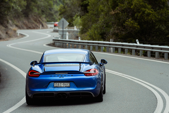 Porsche Cayman GT4 Rear