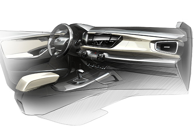 Kia Rio interior