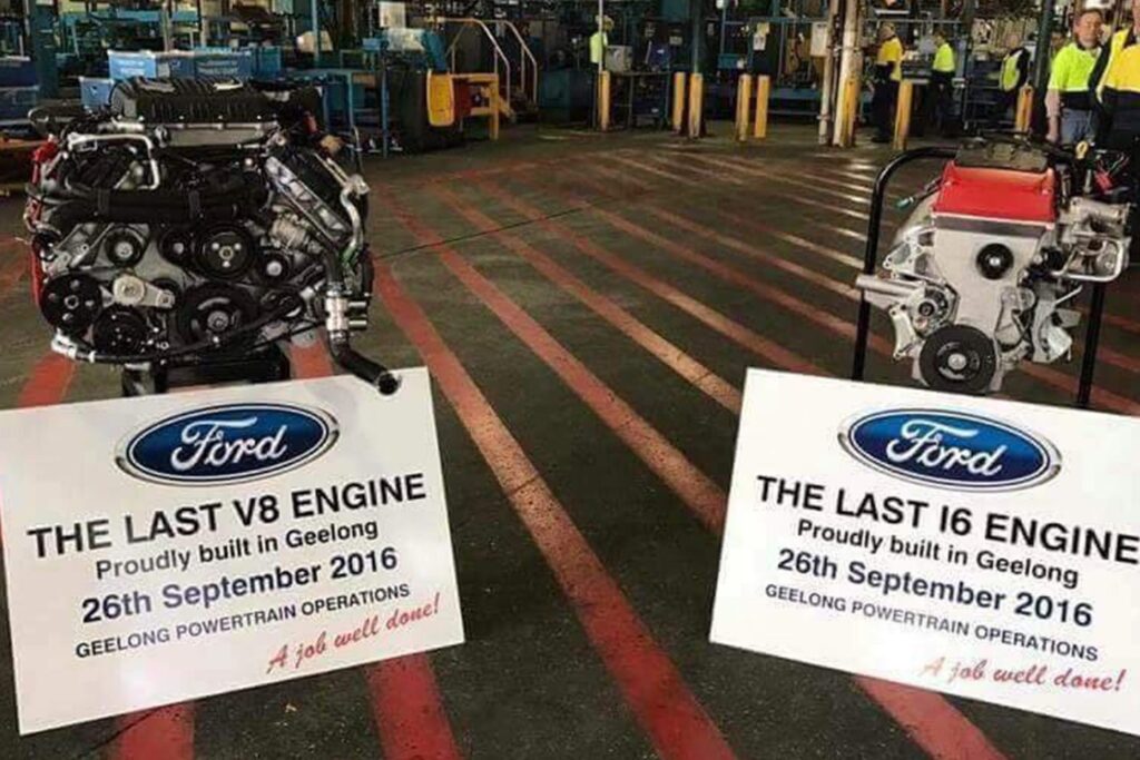 Ford Australian engine manufacturing