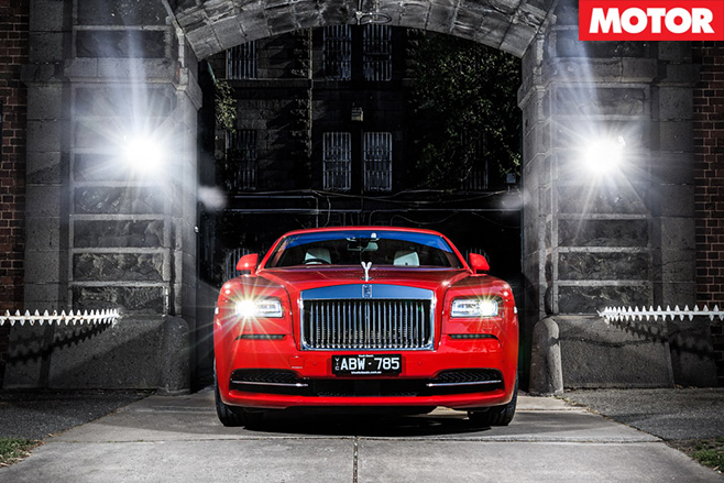 Rolls royce wraith front