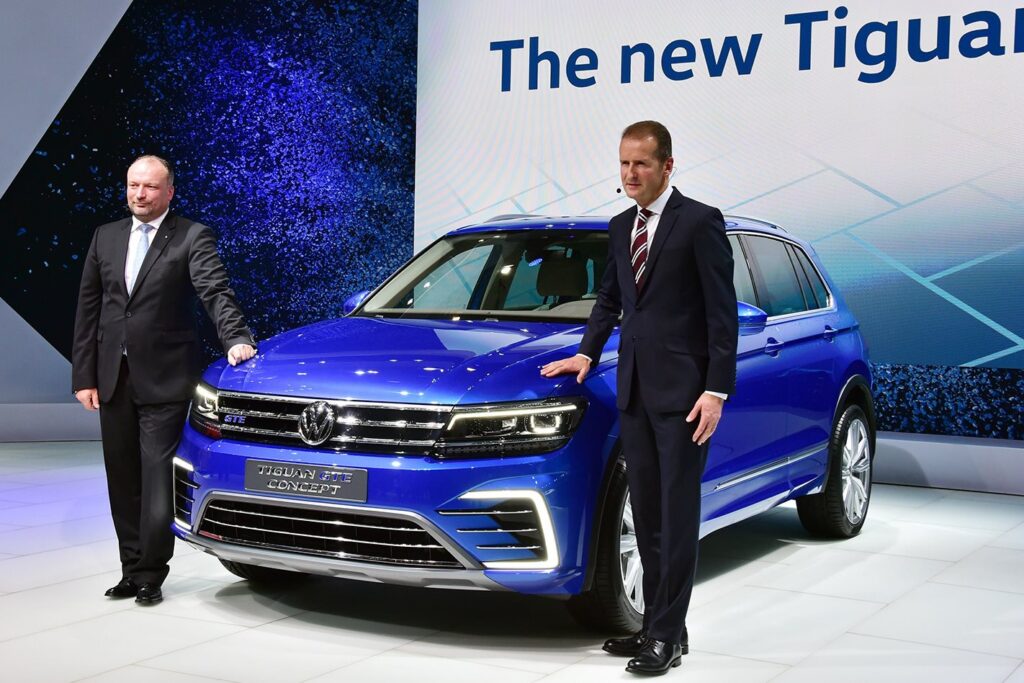 Volkswagen Tiguan at Tokyo Motor Show