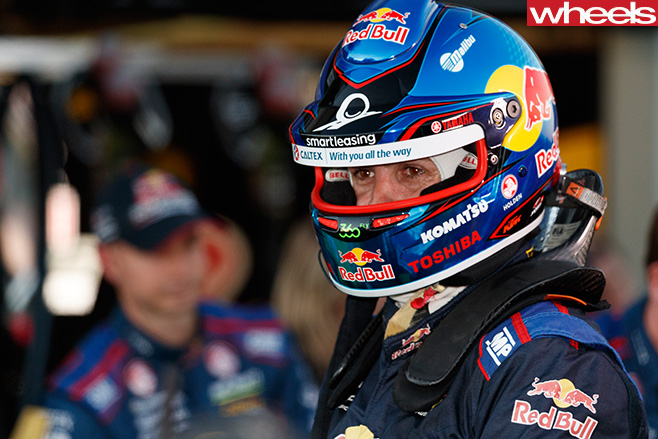 Jamie Whincup V8 Supercars helmet
