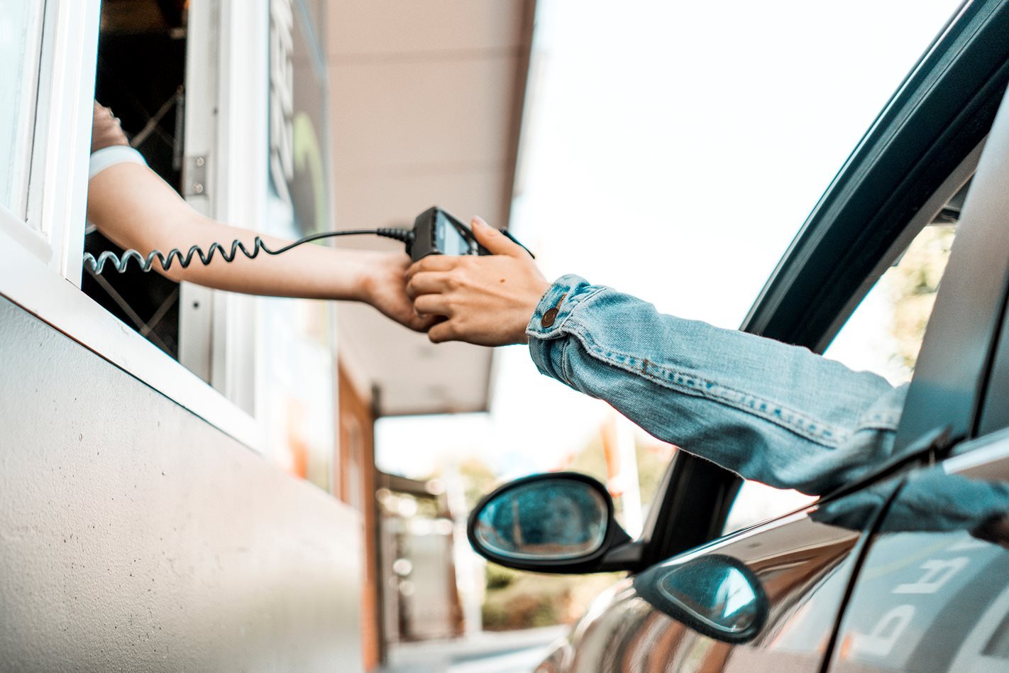Drive-through payment