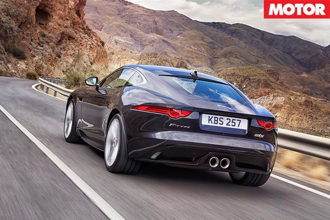 Jaguar F-Type V6 S AWD rear