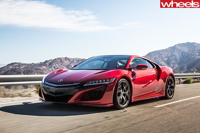 Honda -NSX-front -auto -show -side