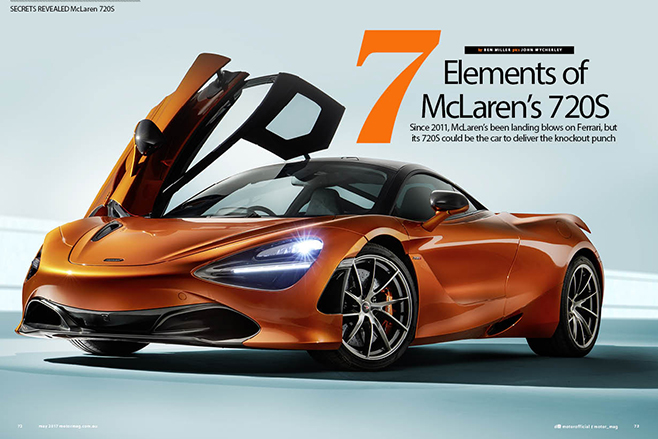 MOTOR McLaren 720S feature