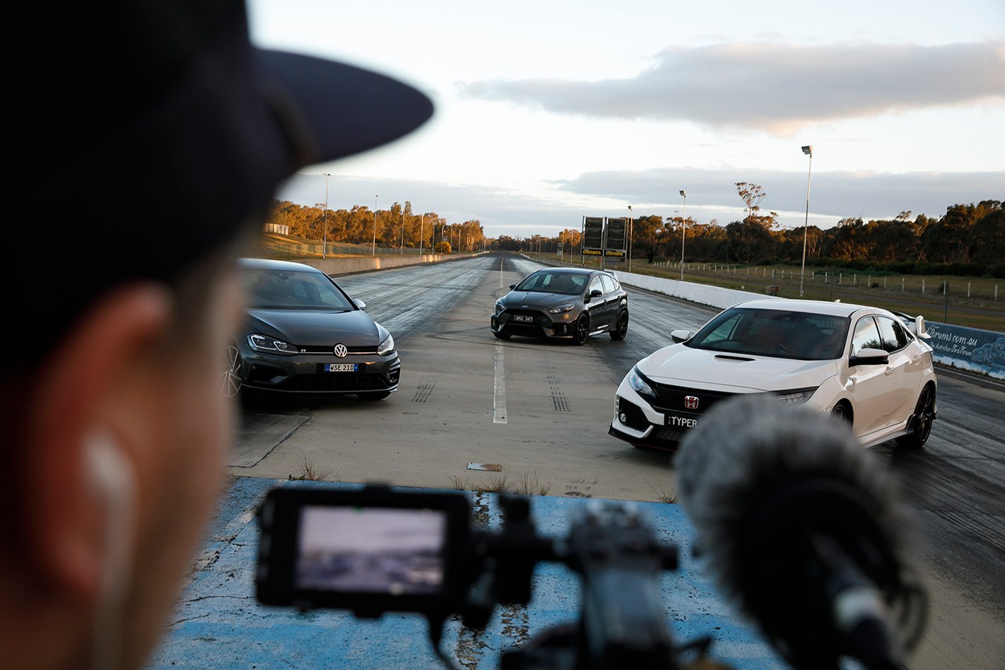 Honda Civic Type R comparo