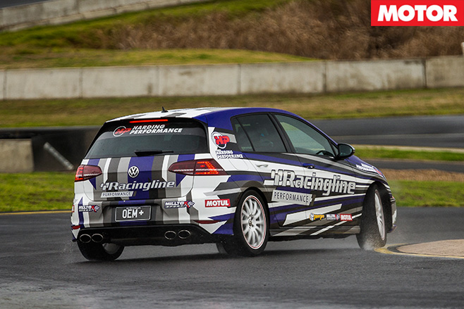 Harding Performance VW Golf R rear