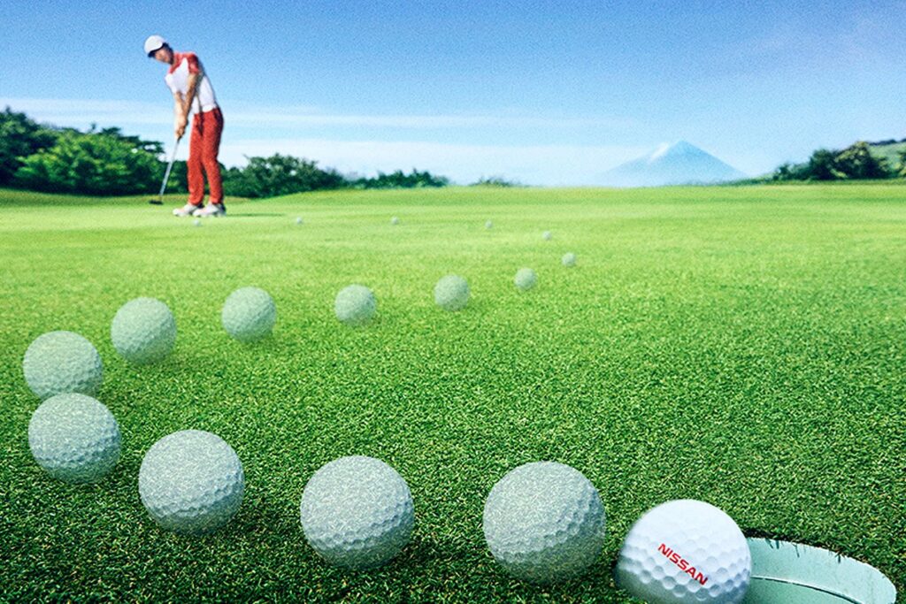 Nissan ProPILOT golf ball