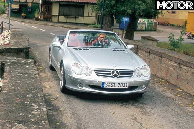 2001 Mercedes-Benz SL500 front