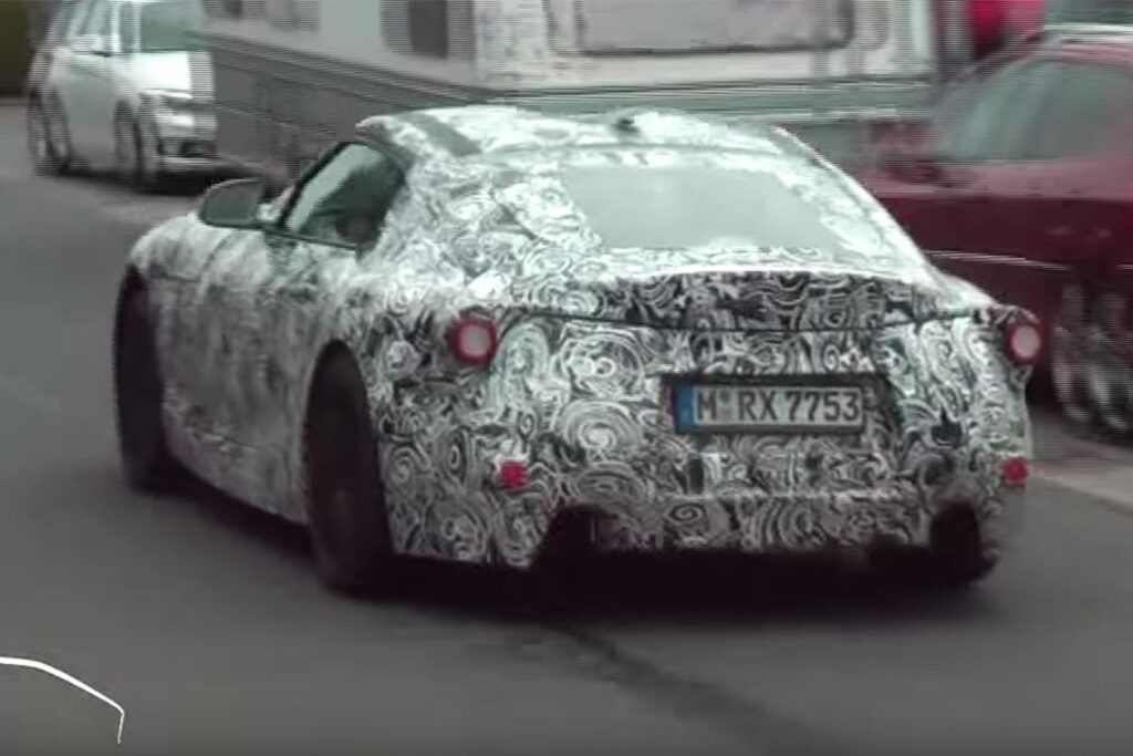 Next Toyota ‘Supra’ caught on film