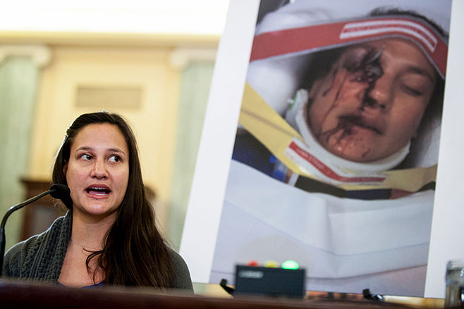 Takata airbag victim